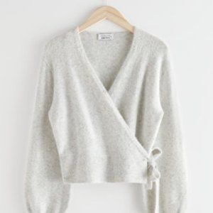 & Other Stories Wrap Sweater